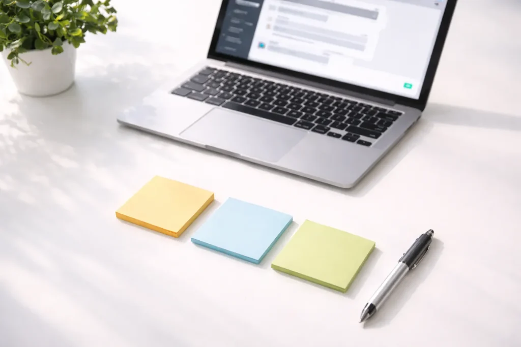 AIを使った情報整理ワークフローのイメージ