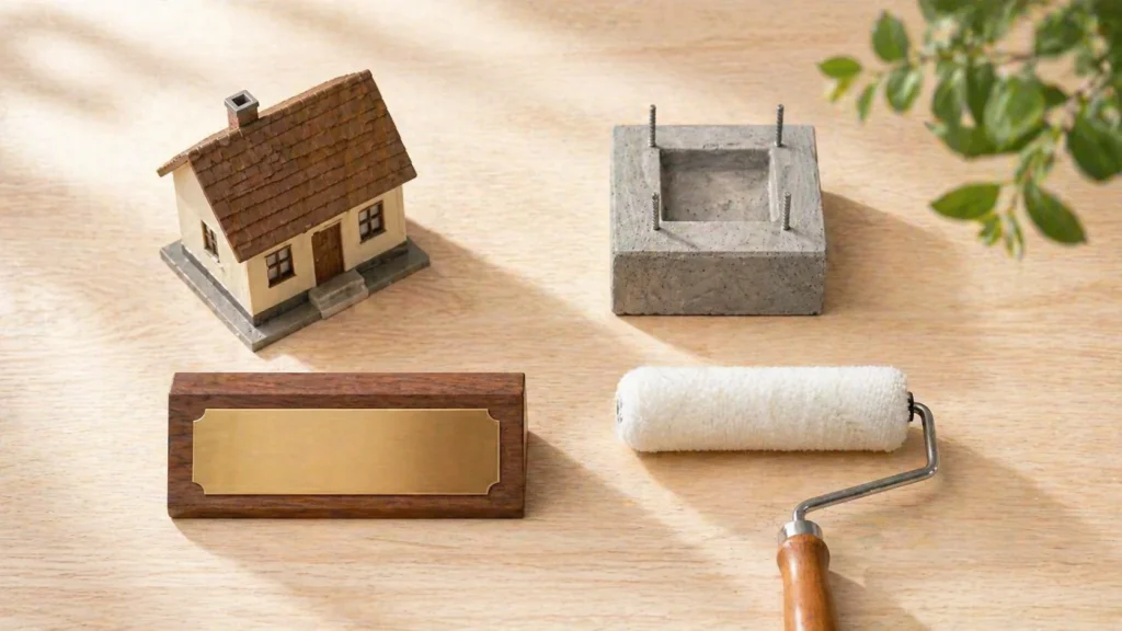 サーバー・ドメイン・WordPress・テーマの関係を「家」に例えて理解するイメージ