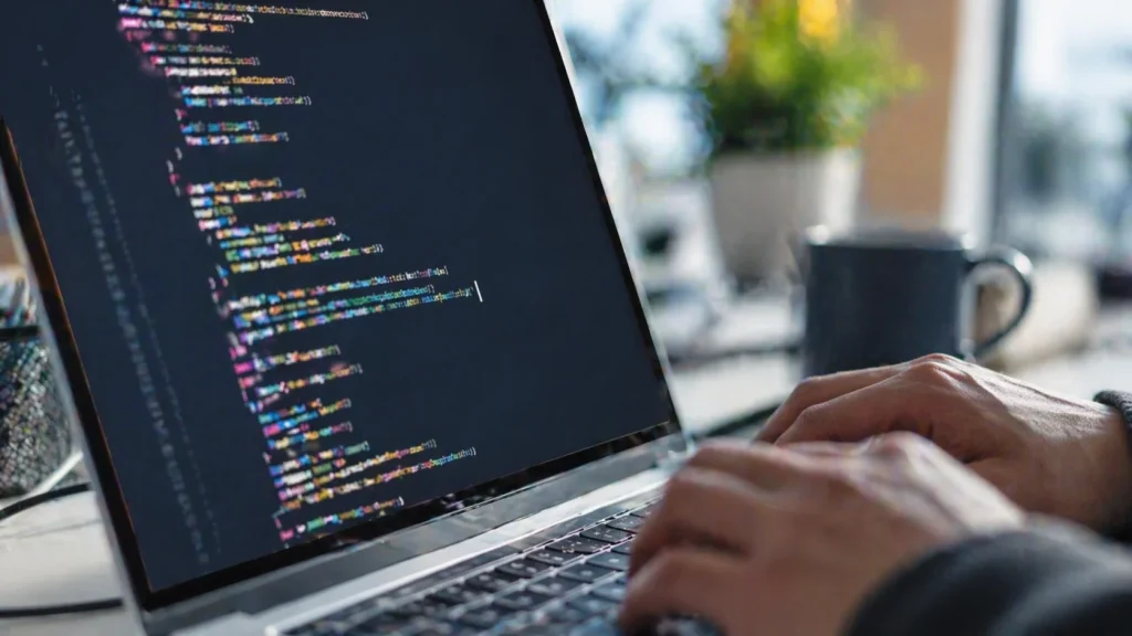 AIでコード生成を加速しているイメージ