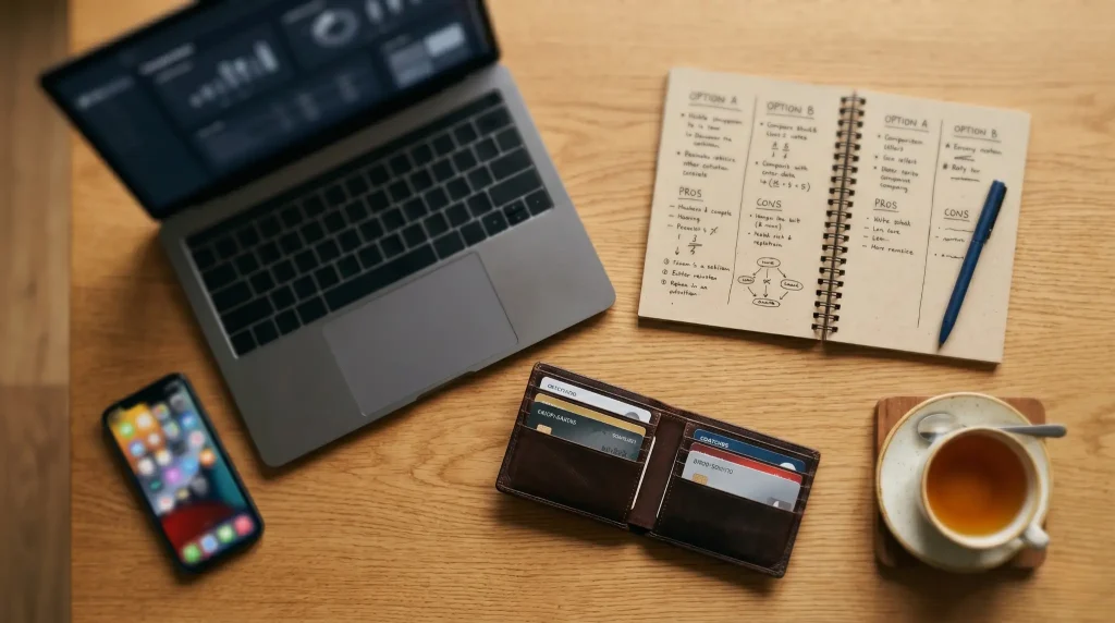 どのAIツールに課金すべきか検討しているイメージ